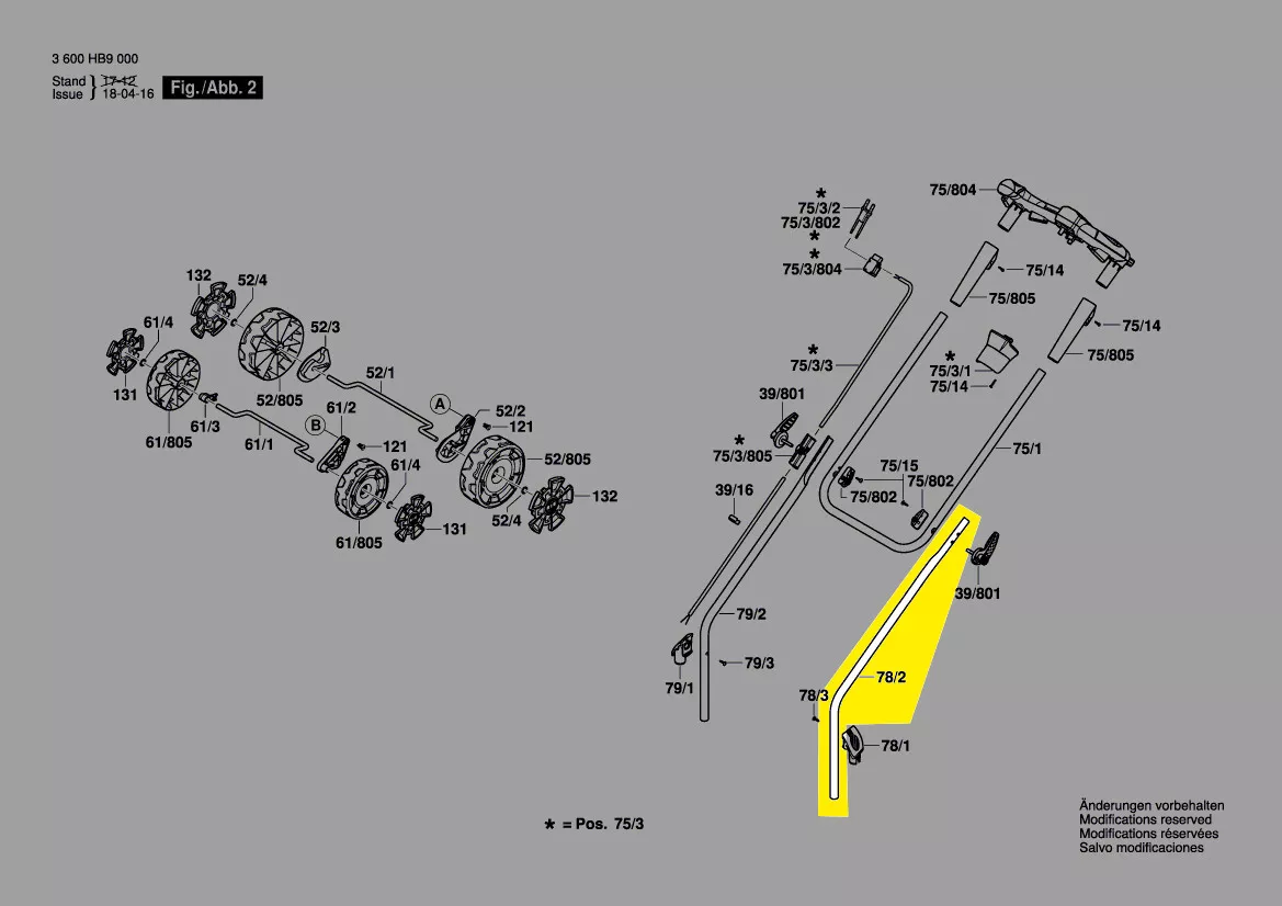 Porte guidon réf. F 016 L90 890 Bosch